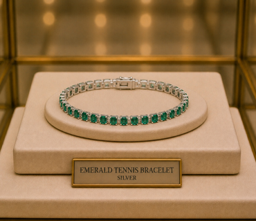 Emerald Tennis Bracelet